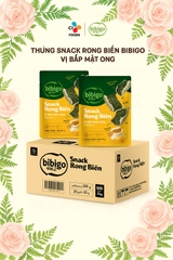 Snack Rong biển ăn liền Hàn Quốc Bibigo đủ vị