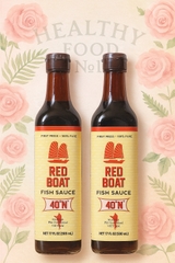 2 chai  Red Boat 40N 500ml tặng 02 H khẩu  trang y tế Winner 4 lớp( màu ngẫu nhiên: trắng, xanh, xám)