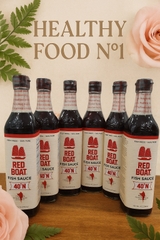 Combo 6 chai nước mắm Red Boat 40N dung tích 500ml, tặng 1 chai Red Boat 250ml