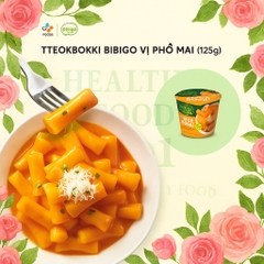BÁNH GẠO TTEOKBOKKI HÀN QUỐC BIBIGO – HỘP 125G (6 hộp và 24 hộp 1 thùng)