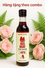 Combo 6 chai nước mắm Red Boat 40N dung tích 500ml, tặng 1 chai Red Boat 250ml