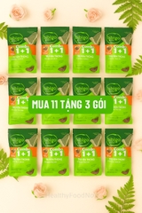Combo snack rong biển 11 gói tặng 3 gói bất kỳ( vị truyền thống, vị phô mai bắp, vi bắp mật ong)