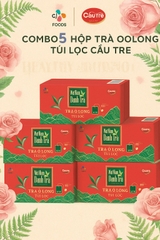 COMBO 5 HỘP TRÀ Ô LONG CẦU TRE