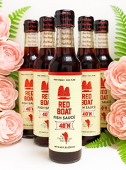Nước mắm nhĩ Red Boat 40 độ đạm dung tích chai 250ml