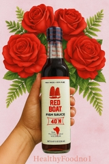 Nước mắm nhĩ Red Boat 40 độ đạm dung tích chai 250ml