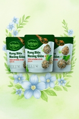 Combo rong biển nướng giòn rắc cơm Bibigo- vị( Nước tương Hàn Quốc, Chà bông cá hồi)