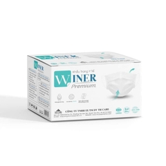 Combo 5H khẩu trang  Winer 4 LỚP- (màu theo yêu cầu của khách: trắng, xanh, xám)