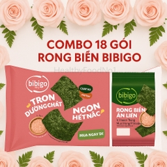 combo 18 GÓI rong biển Bibigo