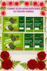 combo 18 GÓI rong biển Bibigo