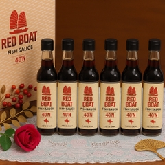 Combo 6 chai Nước mắm Red Boat 40N dung tích 250ml