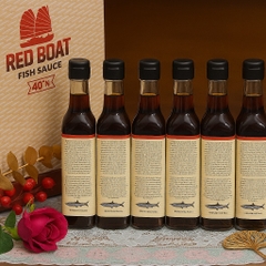 Combo 6 chai Nước mắm Red Boat 40N dung tích 250ml