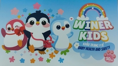 🍀🍀🍀KHẨU TRANG Y TẾ  WINER KIDS-PREMIUM (4 Lớp-Kháng Khuẩn)- KHÔNG HOẠ TIẾT 🍀🍀🍀