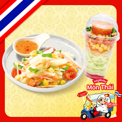 Papaya salad somtom sauce