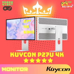 [ORDER]Màn Hình Kuycon P27U 27 Inch 4K IPS Gương ✨ | Vỏ Nhôm CNC 📺 | Chuẩn Màu 99% sRGB 🎨 | HDR, Type-C