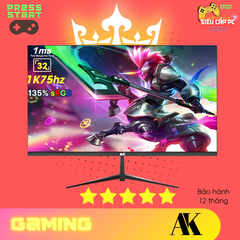 [ORDER] Màn Hình Máy Tính AK 32 Inch IPS Full HD 75Hz 1ms, 135% sRGB, Hỗ Trợ Treo Tường #Gaming #HọcTập #VănPhòng