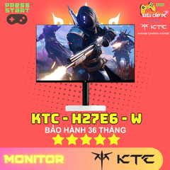 [CHÍNH HÃNG] MÀN HÌNH KTC H27E6 – 2K QHD | 300Hz | 1ms | Fast IPS - BH 36 THÁNG