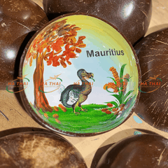 Wholesale Coconut Bowl Wild Forest Style Autumn (CB054)