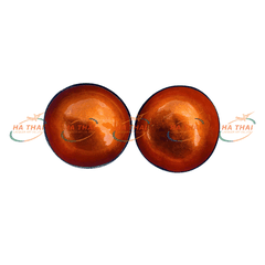 Colorful Silver Foil Coconut Bowl - CB015