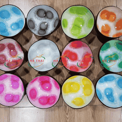 Color Splash Coconut Bowl - CB02