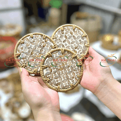 Natural Seashell Mother-of-Pearl Coaster - HC12