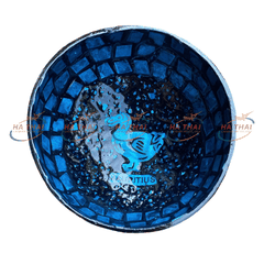Blue Dodo Duck Mother-of-Pearl Coconut Bowl - MCB02