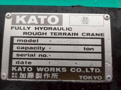 CẨU LỐP KATO KR-70H-L – 2012