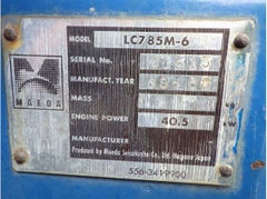 MÁY CẨU BÁNH XÍCH MAEDA LC785M-6 – ĐỜI 2008
