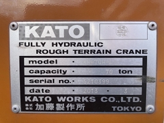 CẨU ĐỊA HÌNH KATO KR-70H-L – 2013
