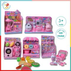 Đồ chơi nấu ăn nhà bếp Thỏ trắng và phụ kiện nhiều mẫu 333 PeeKaPaw Toys