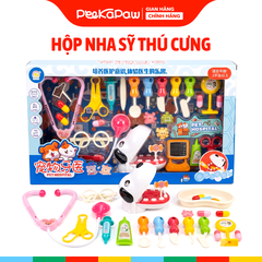 Hộp đồ chơi nha sỹ thú cưng to 50cm 506-120 PeeKaPaw Toys