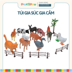 Túi Đồ Chơi Động Vật Nông Trại Gia súc Gia cầm 828-23 PeeKaPaw Toys