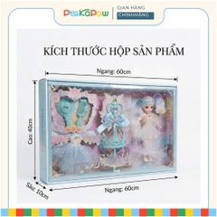 Búp Bê Công Chúa Nàng Tiên Cá 60cm Chủ Đề Đại Dương 598-193 PeeKaPaw Toys