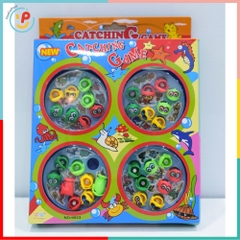 Đồ Chơi Câu Cá Nam Châm 4 Ô Có Nhạc 9923 PeeKaPaw Toys