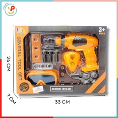 Đồ chơi dụng cụ sửa chữa máy khoan không pin 0523-8 PeeKaPaw Toys