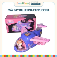 Máy Bay Ballerina Cappuccina 8866 Có Đèn Nhạc Chạy Pin PeeKaPaw Toys
