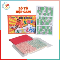 Bộ cờ lô tô truyền thống 90 số bằng gỗ