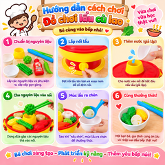 Đồ chơi nhà bếp lẩu cù lao hàng Việt Nam PeeKaPaw Toys