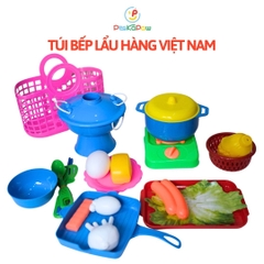 Bộ đồ chơi bếp lẩu mini hàng Việt Nam Bích Phương PeeKaPaw Toys