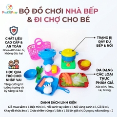 Bộ đồ chơi bếp lẩu mini hàng Việt Nam Bích Phương PeeKaPaw Toys