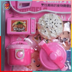 Đồ chơi nấu ăn làm bánh pizza có lò nướng vỉ ép 9970 PeeKaPaw Toys