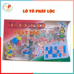 Bộ cờ lô tô truyền thống 90 số bằng gỗ