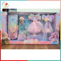 Bộ búp bê công chúa 102-172 kèm váy phụ kiện thời trang xinh xắn – PeeKaPaw Toys