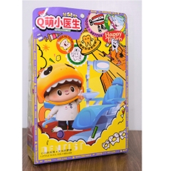 Bộ đồ chơi bác sĩ heo hồng 8800-10 Play House kèm xe cứu thương – PeeKaPaw Toys