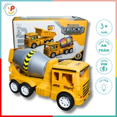 Xe bồn chạy trớn 6294 đồ chơi xe công trình - PeeKaPaw Toys