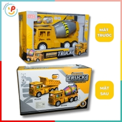 Xe bồn chạy trớn 6294 đồ chơi xe công trình - PeeKaPaw Toys