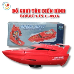 Đồ chơi tàu biến hình thành robot 2in1 9916– PeeKaPaw Toys