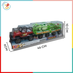 Xe mô hình chở khủng long và trứng khủng long 906-126 - PeeKaPaw Toys