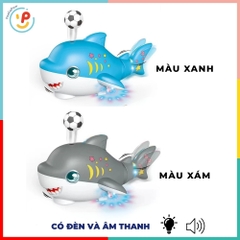 Đồ chơi cá heo tâng bóng có đèn nhạc xoay 360 độ thú vị 683B– PeeKaPaw Toys