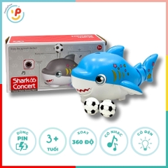 Đồ chơi cá heo tâng bóng có đèn nhạc xoay 360 độ thú vị 683B– PeeKaPaw Toys