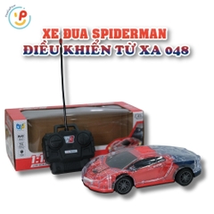 Xe ô tô Người Nhện Spiderman điều khiển từ xa tỉ lệ 1:18 có đèn 048 – PeeKaPaw Toys